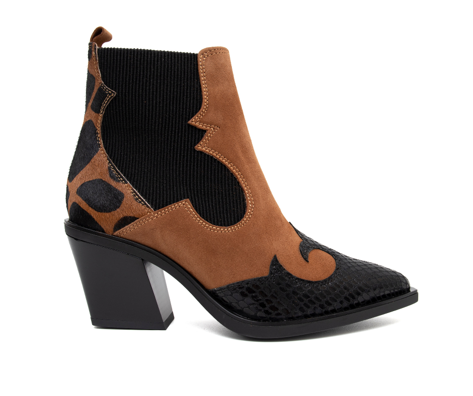 Botin piel cowboy | Tienda online de zapatos de diseño