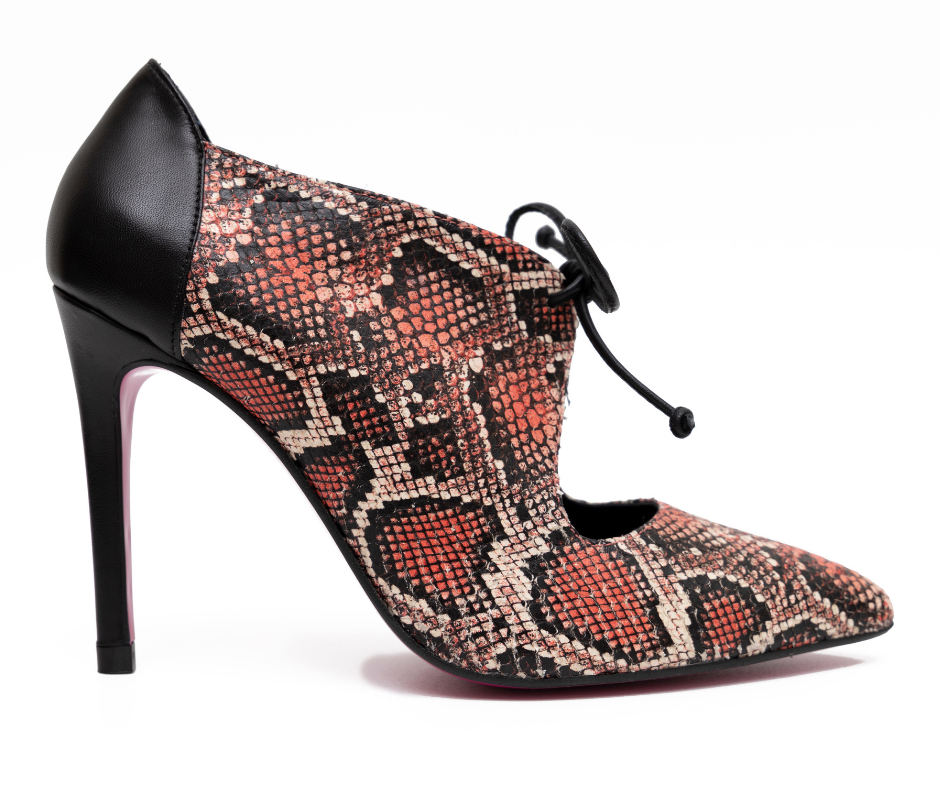 Stiletto print serpiente I Tienda online zapatos de diseño español