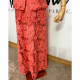 Conjunto dos piezas coral