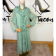 Vestido boho chic aguamarina