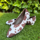 Zapato estampado vaca Montana